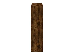Hot vidaxl Estante c/ portas 136x37x142 cm deriv. madeira carvalho fumado Natural claro