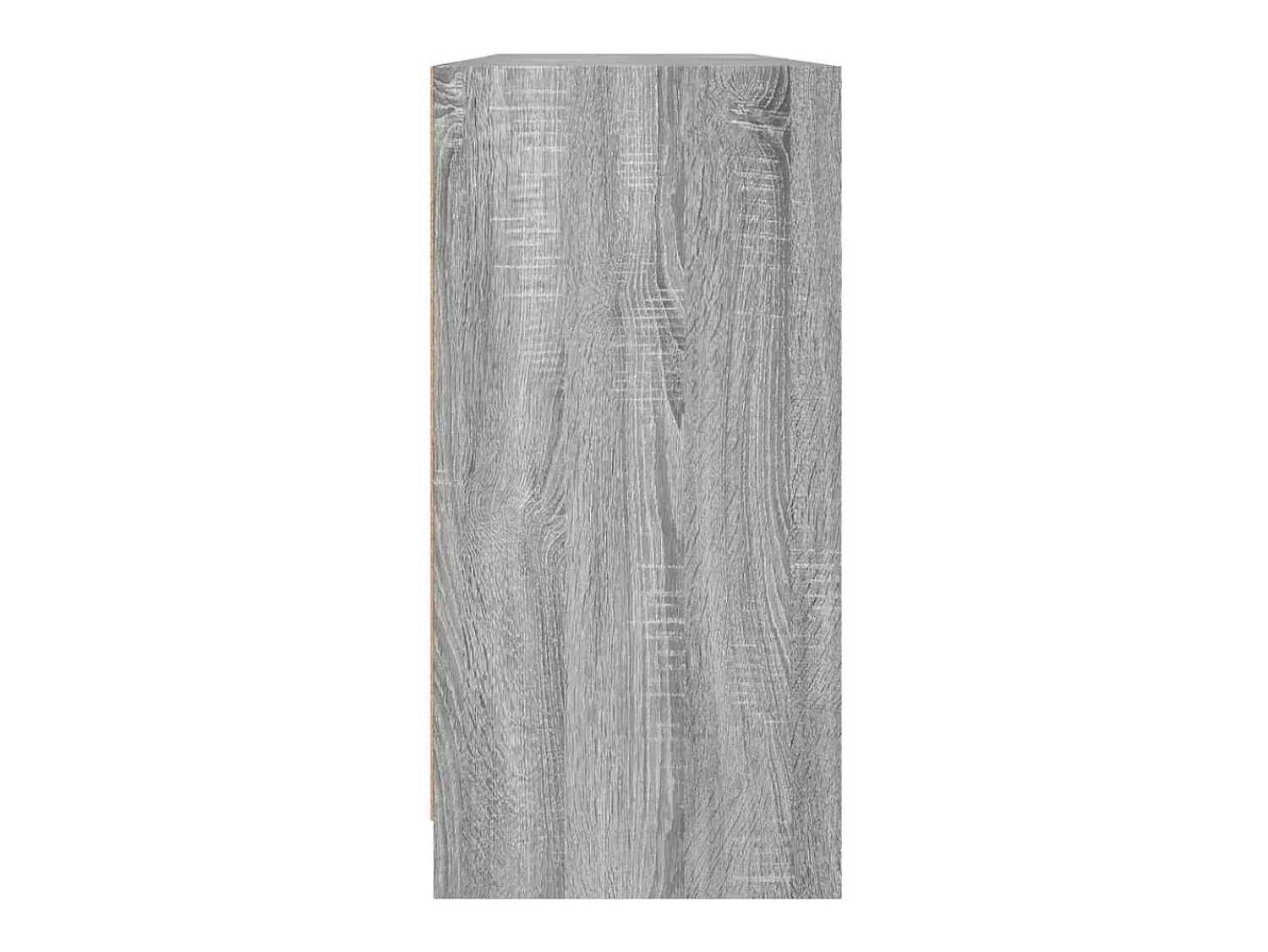 Best vidaxl Estante c/ portas 204x37x75 cm derivados madeira cinza sonoma Cinzento