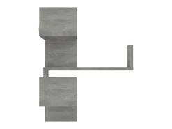 Hot Estante canto 2pcs 40x40x50cm derivados madeira sonoma PT451382 Cinzento