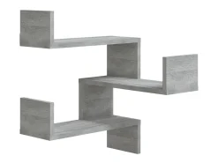 Hot Estante canto 2pcs 40x40x50cm derivados madeira sonoma PT451382 Cinzento