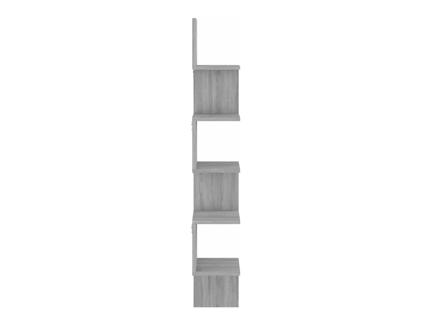 Discount Estante canto 20x20x127,5 cm derivados madeira sonoma PT139399 Cinzento