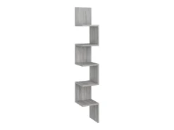 Discount Estante canto 20x20x127,5 cm derivados madeira sonoma PT139399 Cinzento