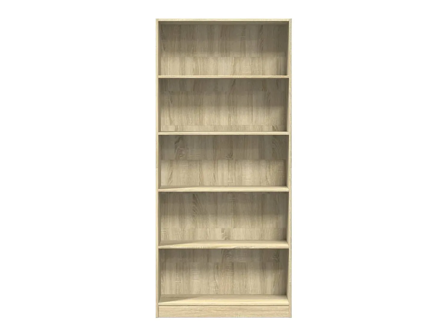 Biblioteca*vidaxl Estante Carvalho Sonoma 80x24x176 cm Madeira Engenheirada Castanho