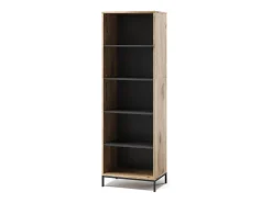 Prateleira|Vicco Estante carvalho viking 60x40x180 eliza Natural escuro