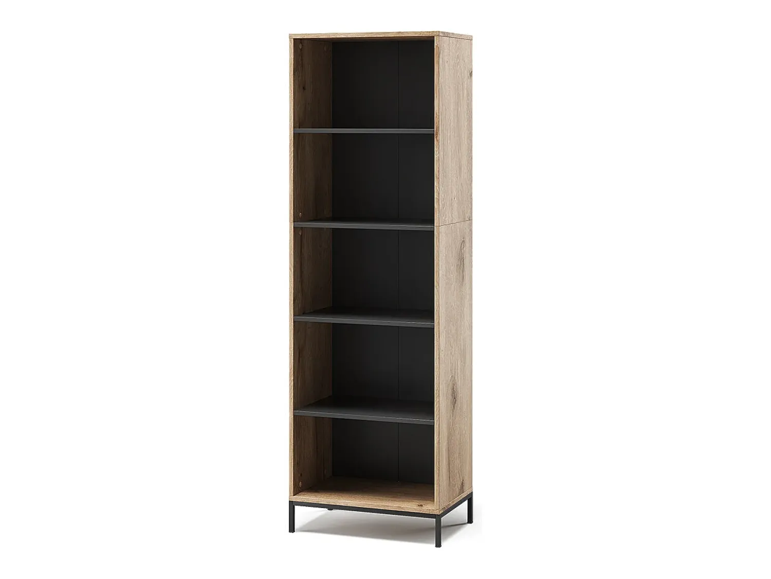 Prateleira|Vicco Estante carvalho viking 60x40x180 eliza Natural escuro