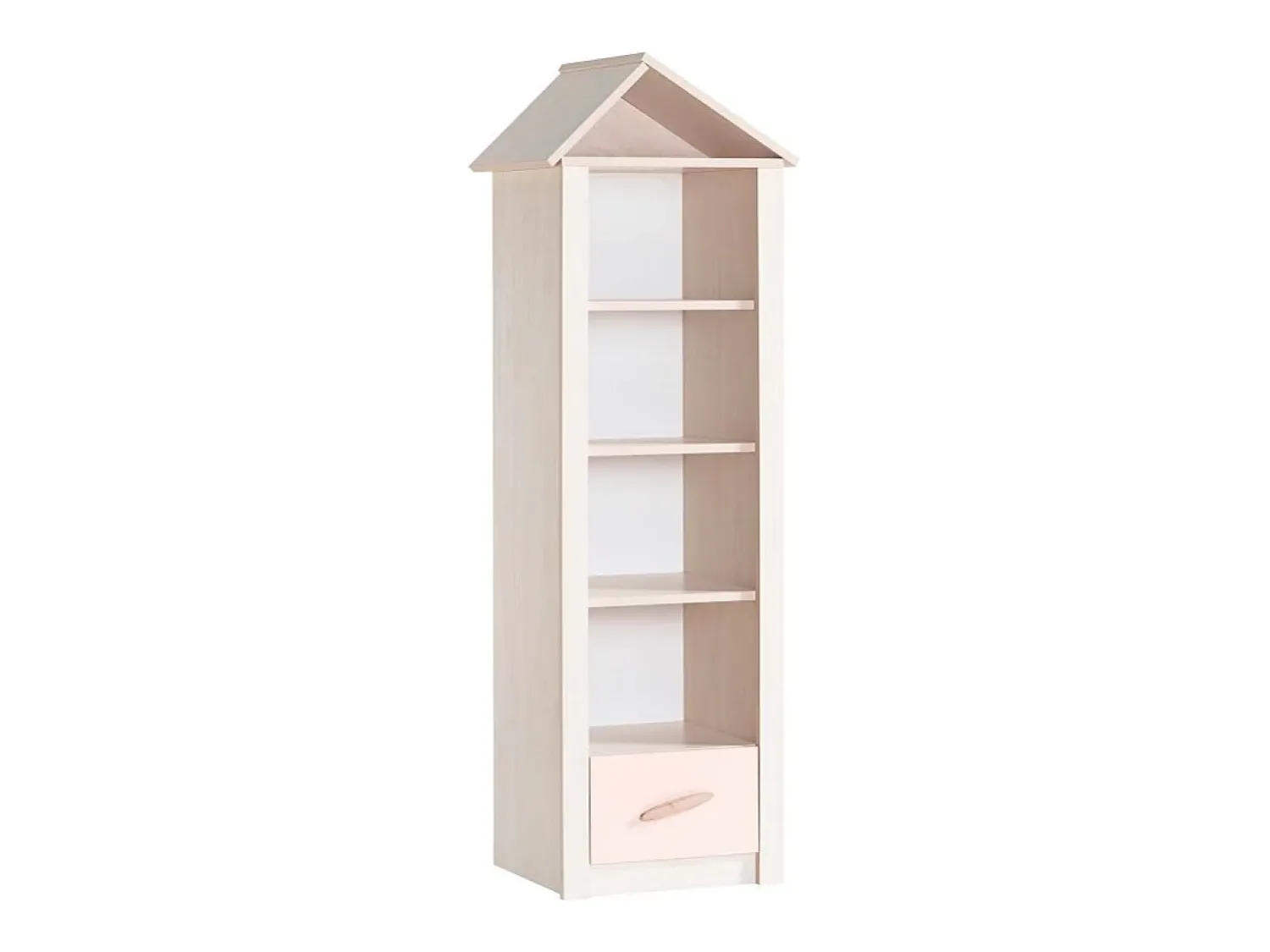 Prateleira| Estante casa com gaveta 164,4x47,4x41,3 cm Rosa