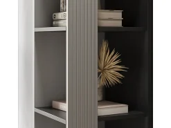 Vicco Estante cinza 36x36x188 eliza Cinzento