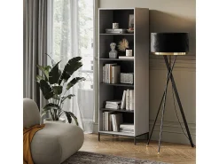 Prateleira*Vicco Estante cinza 60x40x180 eliza Cinzento