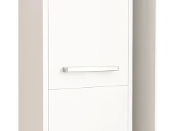 Clearance ESTANTE COLUNA BRANCA MODERNA DE PÉ ALTA 3 PORTAS 170 cm ARMÁRIO COM FECHADURA Branco