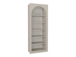 Biblioteca*Vente-unique Estante com 6 nichos - - CYMORA Bege