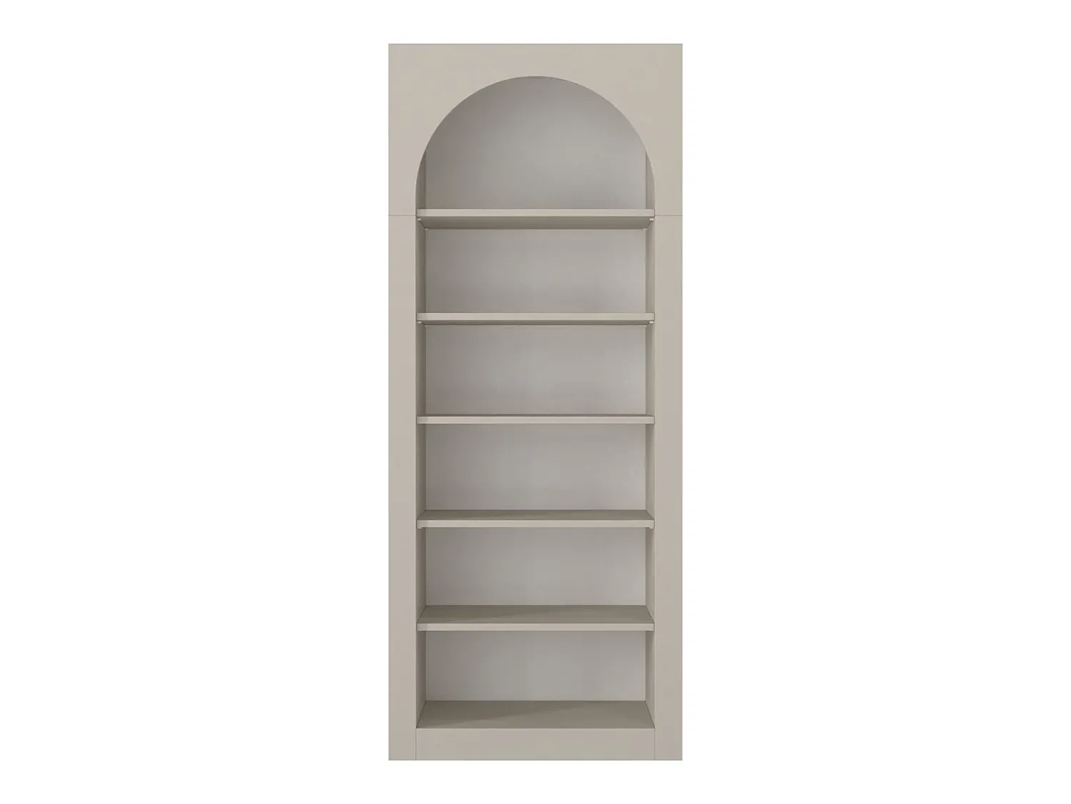 Biblioteca*Vente-unique Estante com 6 nichos - - CYMORA Bege