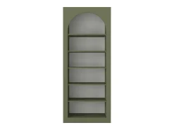 Vente-unique Estante com 6 nichos - Cáqui - CYMORA^ Biblioteca