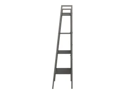 Prateleira* Estante com 4 prateleiras 56x35x140 cm PT785891 Preto