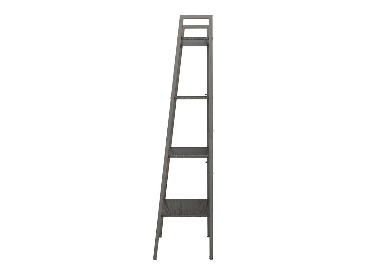 Prateleira* Estante com 4 prateleiras 56x35x140 cm PT785891 Preto