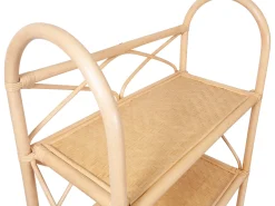 Prateleira|Vente-unique Estante com 5 prateleiras em vime e bambu - Natural - ZARYNO Natural claro