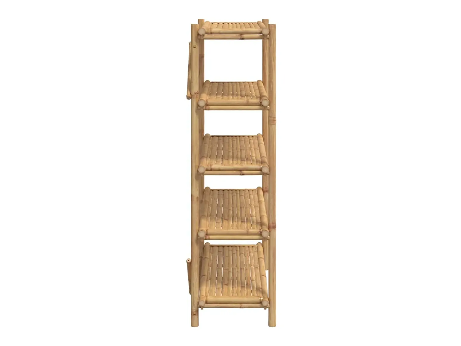 Estante com 5 prateleiras 100x40x150 cm bambu PT450664^ Prateleira