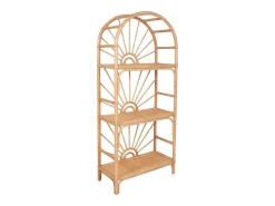 Vente-unique Estante com 3 prateleiras em vime - Natural - NEMERI^ Prateleira