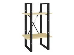 Outlet vidaxl Estante com 5 prateleiras 40x30x175 cm madeira de pinho Castanho