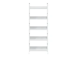 Vitrina|vidaxl Estante com 5 prateleiras derivados de madeira Branco