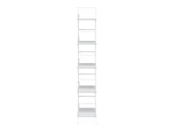 Vitrina|vidaxl Estante com 5 prateleiras derivados de madeira Branco