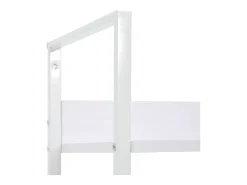 Vitrina|vidaxl Estante com 5 prateleiras derivados de madeira Branco