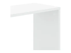 Prateleira|vidaxl Estante com 5 prateleiras derivados de madeira Branco