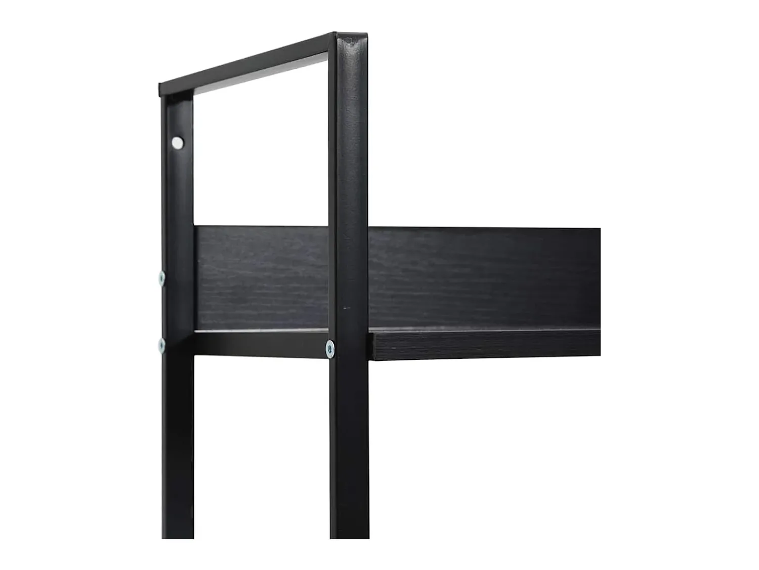 Vitrina|vidaxl Estante com 5 prateleiras derivados de madeira Preto