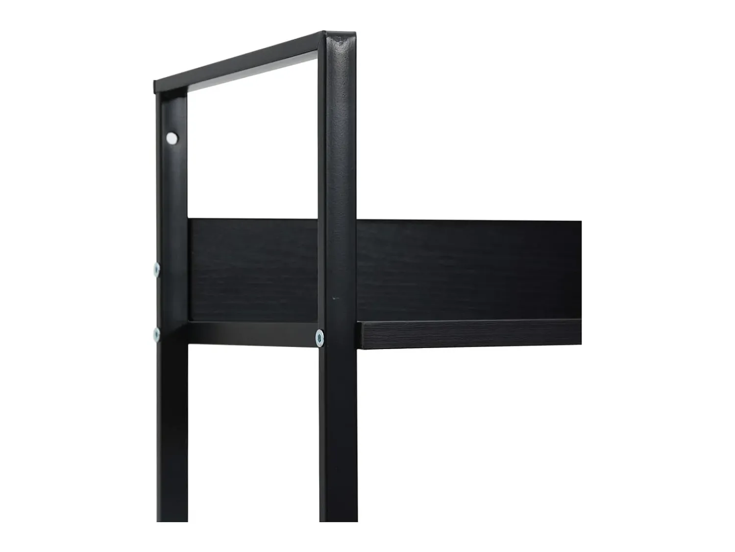 Vitrina|vidaxl Estante com 5 prateleiras derivados de madeira Preto