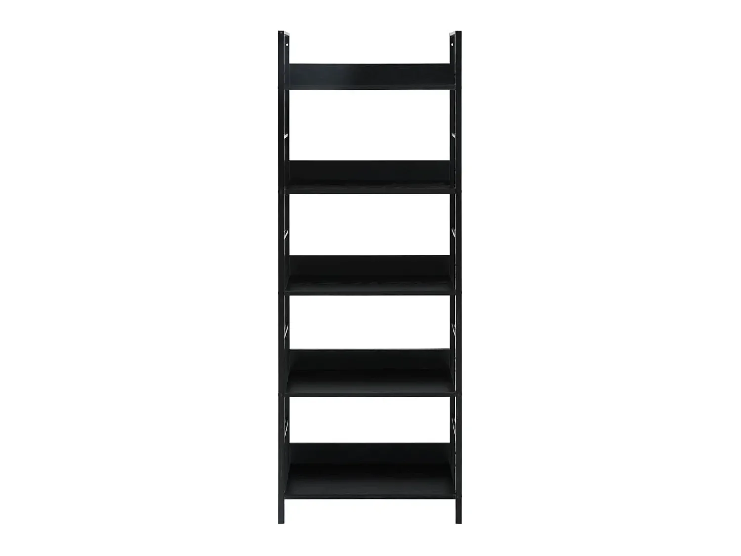 Sale Estante com 5 prateleiras derivados de madeira PT687668 Preto