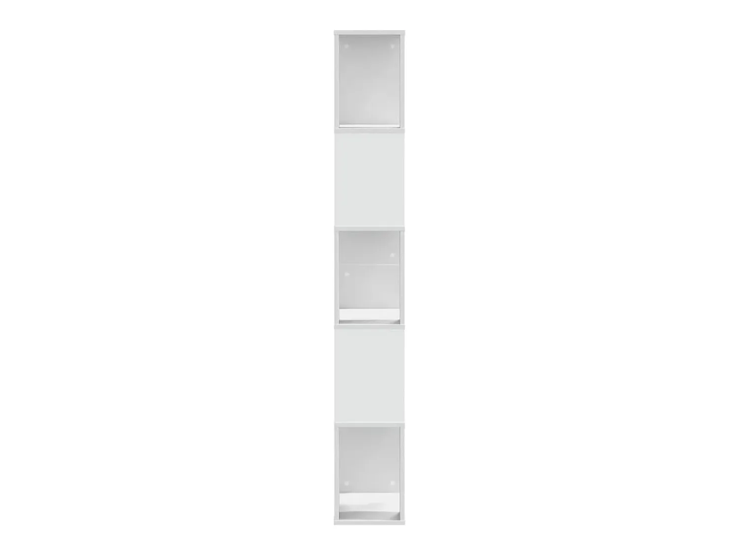 Hot Estante com 5 prateleiras derivados de madeira PT629232 Branco