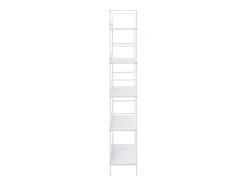 Clearance Estante com 5 prateleiras derivados de madeira PT892108 Branco