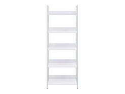 Clearance Estante com 5 prateleiras derivados de madeira PT892108 Branco