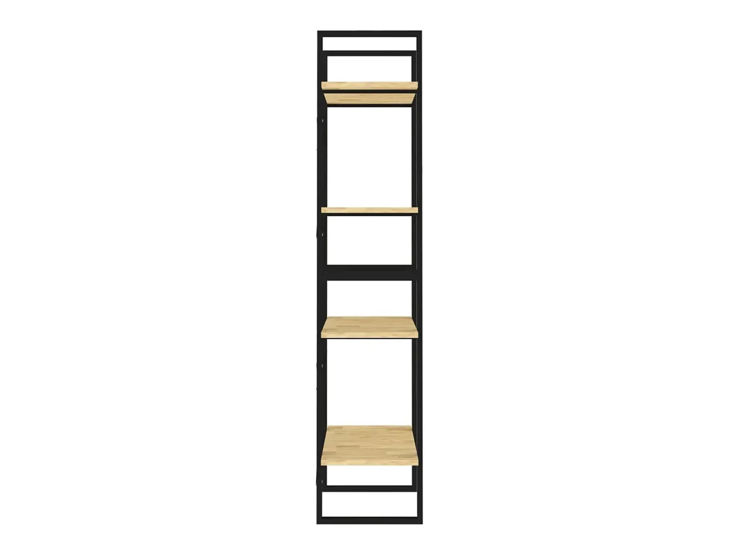 Vitrina|vidaxl Estante com 4 prateleiras 60x30x140 cm pinho maciço Castanho