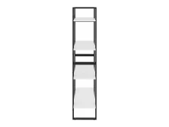 Clearance vidaxl Estante com 4 prateleiras 80x30x140 cm derivados madeira Branco