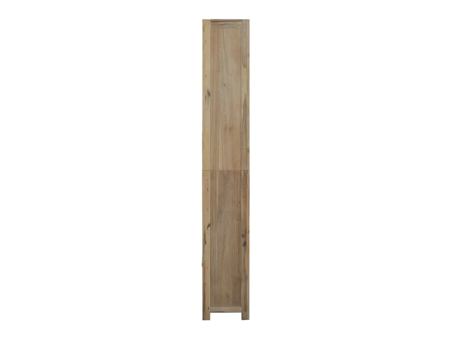 Vitrina|vidaxl Estante com 7 prateleiras 80x30x200 cm madeira de acácia maciça Castanho