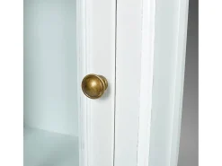 Biblioteca* Estante com 3 prateleiras elegante madeira PT304287 Branco