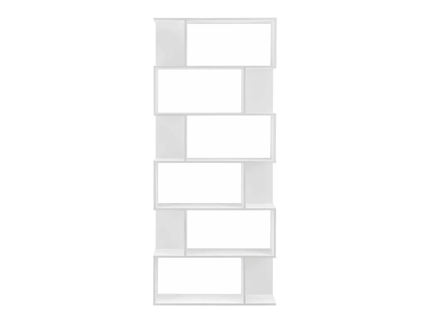 Mobikasa Estante com capacidade de carga de até 8 kg por compartimento 192 cm de altura branca 03_0004687 Branco