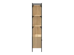 Sale vidaxl Estante com portas em carvalho Sonoma 76,5x30x154,5 cm, madeira engenheirada Natural claro