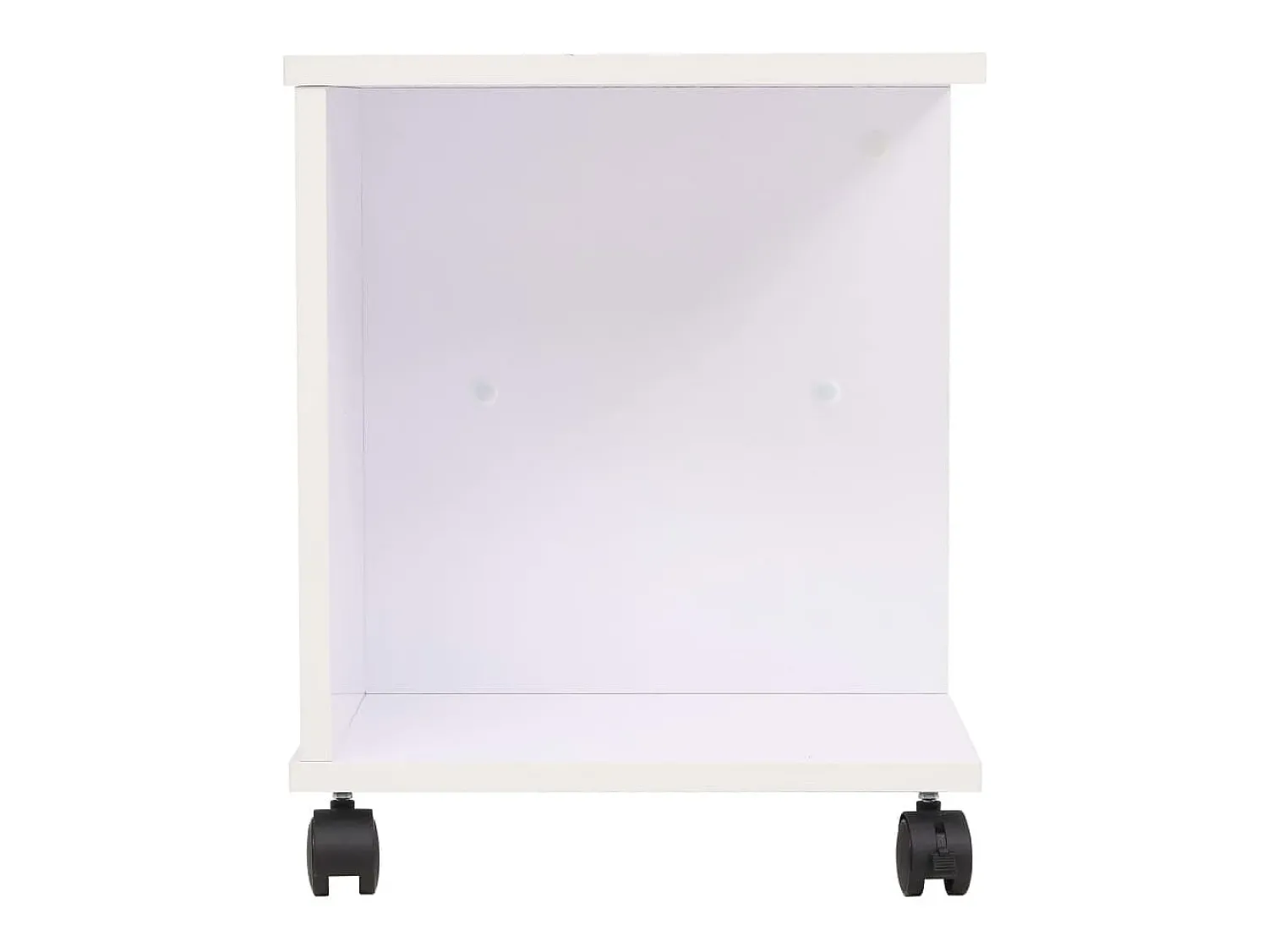 vidaxl Estante com rodas 50x35x42 cm^ Vitrina