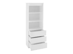 Discount Estante Comfivo 184, Com gavetas, Placa de aglomerado laminado Castanho