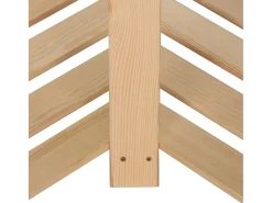 Prateleira*Mobikasa Estante de canto com 5 níveis organizador de armazenamento estante para cozinha sala de estar porão uso interno 170 cm pinho 02_0000624 Natural claro