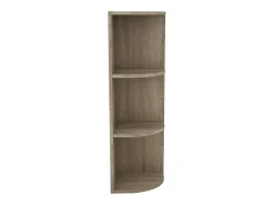 Discount Estante de canto Plea de 3 níveis, carvalho Sonoma, 29x92x29 cm Castanho