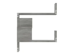 vidaxl Estante de canto 40x40x50 cm derivados madeira sonoma^ Prateleira