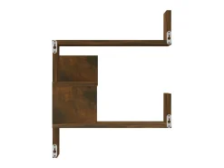 Best Estante de canto 40x40x50 cm derivados madeira carvalho fumado PT569833 Castanho