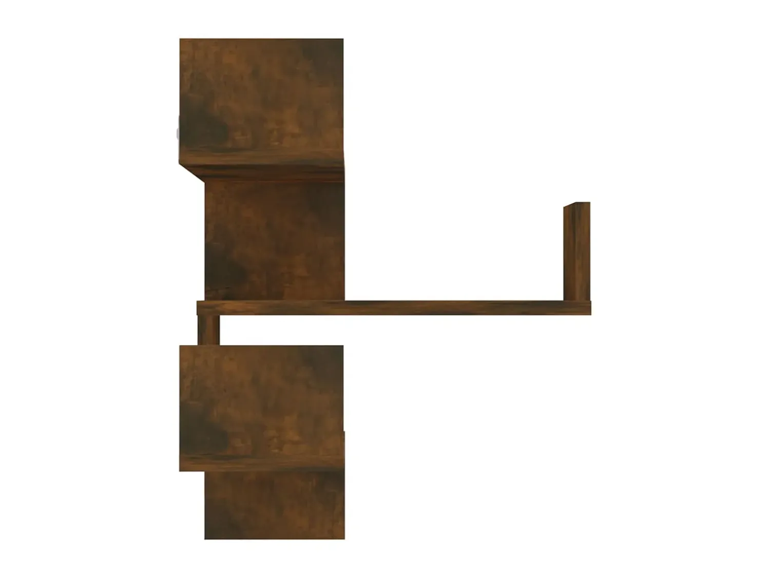 Best Estante de canto 40x40x50 cm derivados madeira carvalho fumado PT569833 Castanho