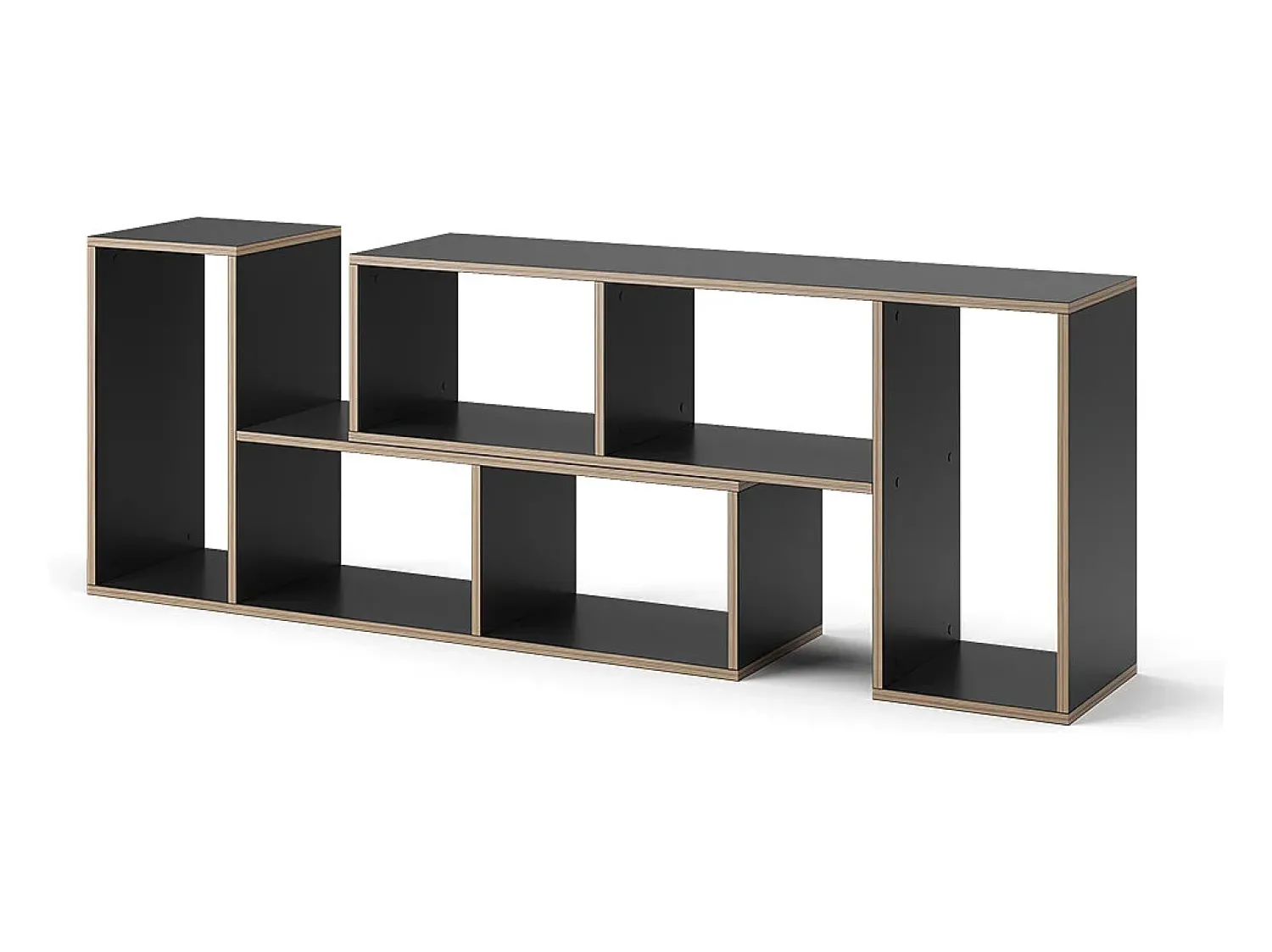 Prateleira|Vicco Estante de livros antracite 112.8x30x56.4 tetrix Cinza antracite