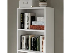 Prateleira*Vicco Estante de livros 40x24x132 bob Branco