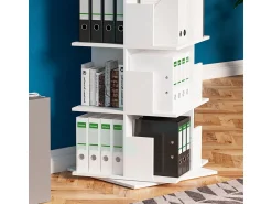 Hot Vicco Estante de livros 59.7x59.7x111.4 alfa Branco