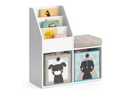 Vicco Estante de livros 72x30.9x79 luigi^ Prateleira