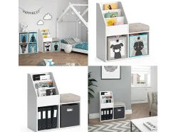 Vicco Estante de livros 72x30.9x79 luigi^ Prateleira